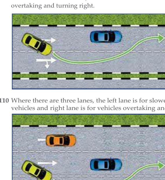 Official FTT handbook crop for Changing lanes