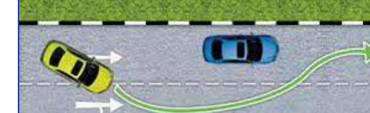 Official FTT handbook lane-changing diagram