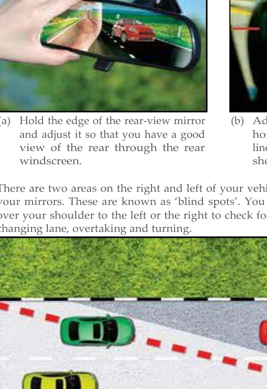 Official FTT handbook crop for Mirror and blind-spot routine