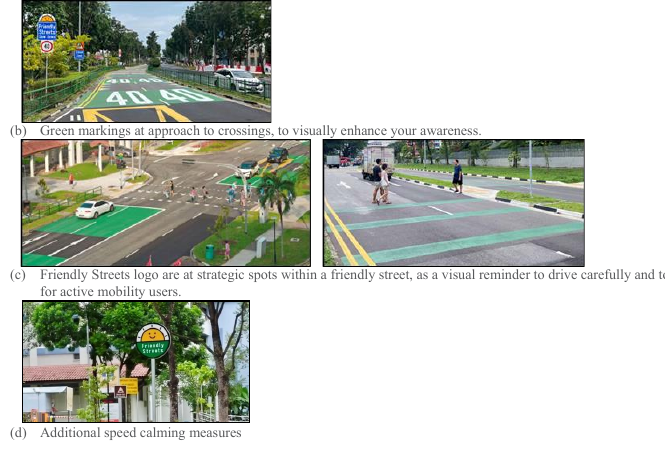 Official handbook crop for Friendly Streets and special zones