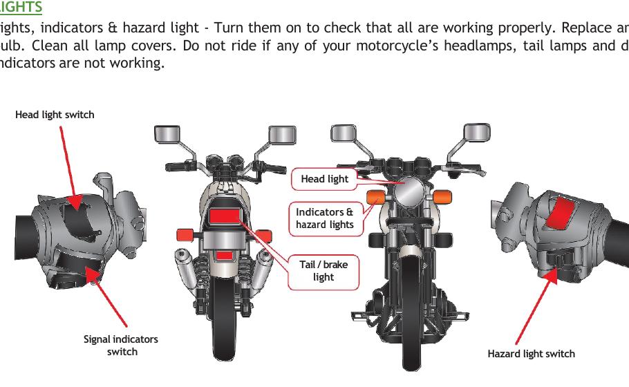 Official RTT handbook crop for Lights and switches